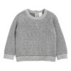 Baby Grauer Strickpullover Modell Mahya
