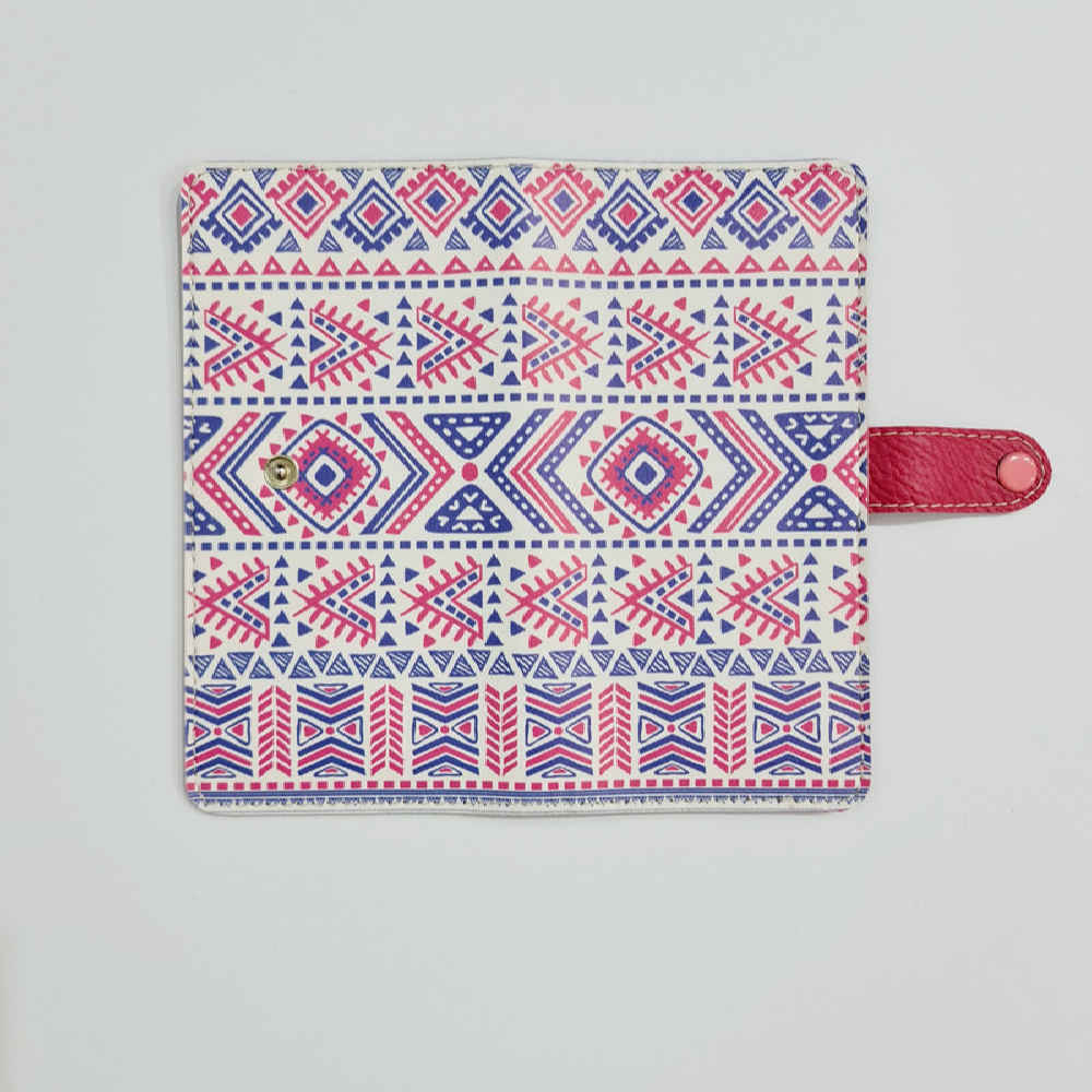 Stoffgeldbörse für Frauen mit persisch inspirierter Kunst – Muster Leyla