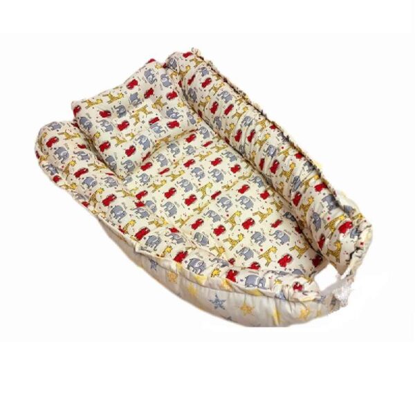 Creme Baumwoll Baby Nest Modell Ashianeh