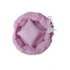 Lilafarbenes Baumwoll Baby Nest Modell Panah