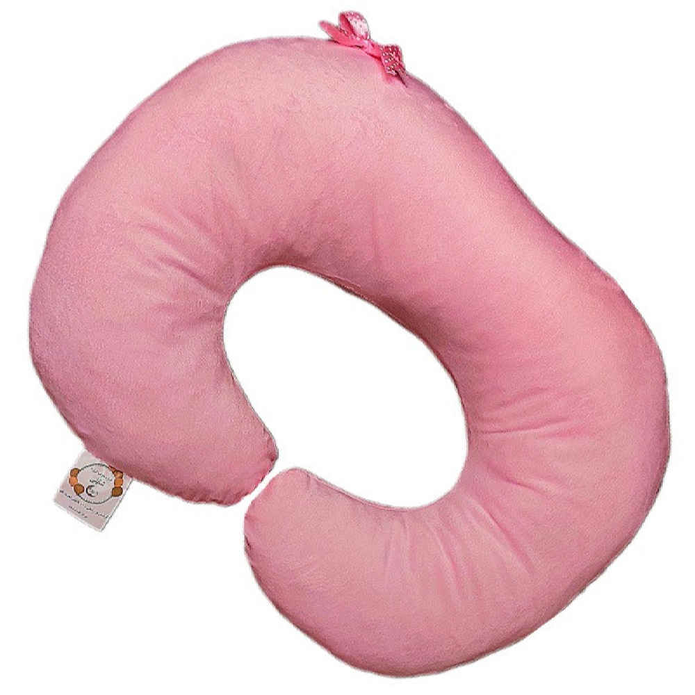 Rosa Samt Baby Nest Modell Nazila