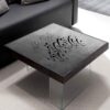 Samttischdecke Persische Kalligrafie Inspiriertes Design Mania