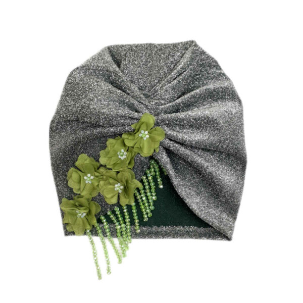 Damen Blumen Turban - Modell Nafis