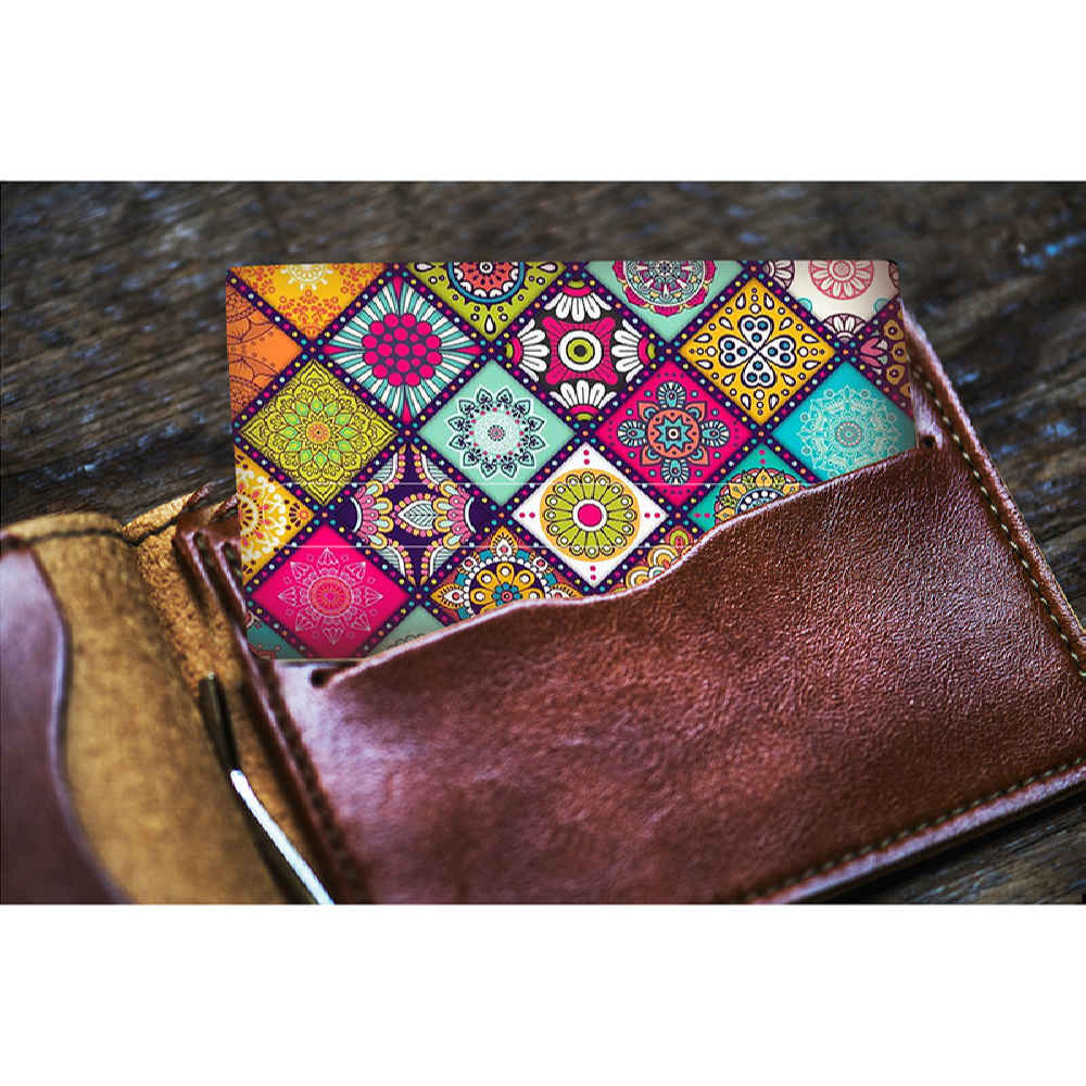 Persischer Kreditkartenaufkleber – Zarin Design