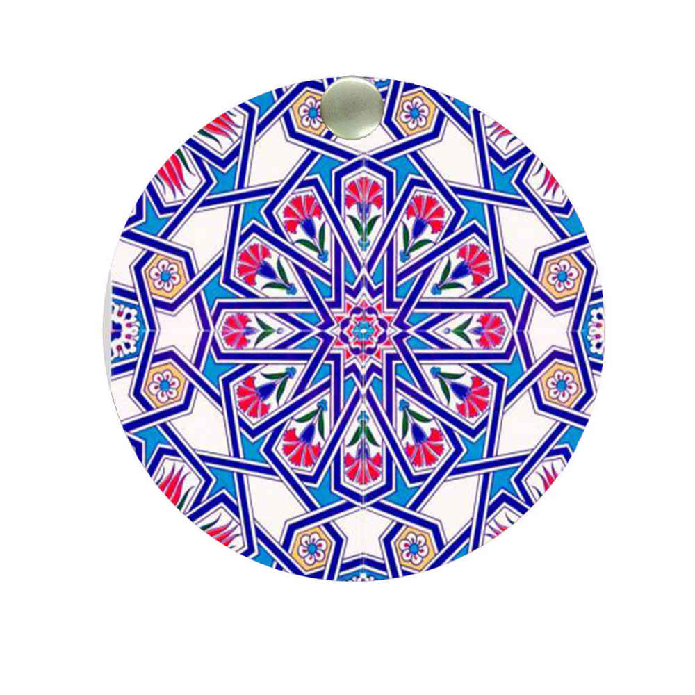 Portabler Taschenspiegel mit persisch inspiriertem Nahid-Design