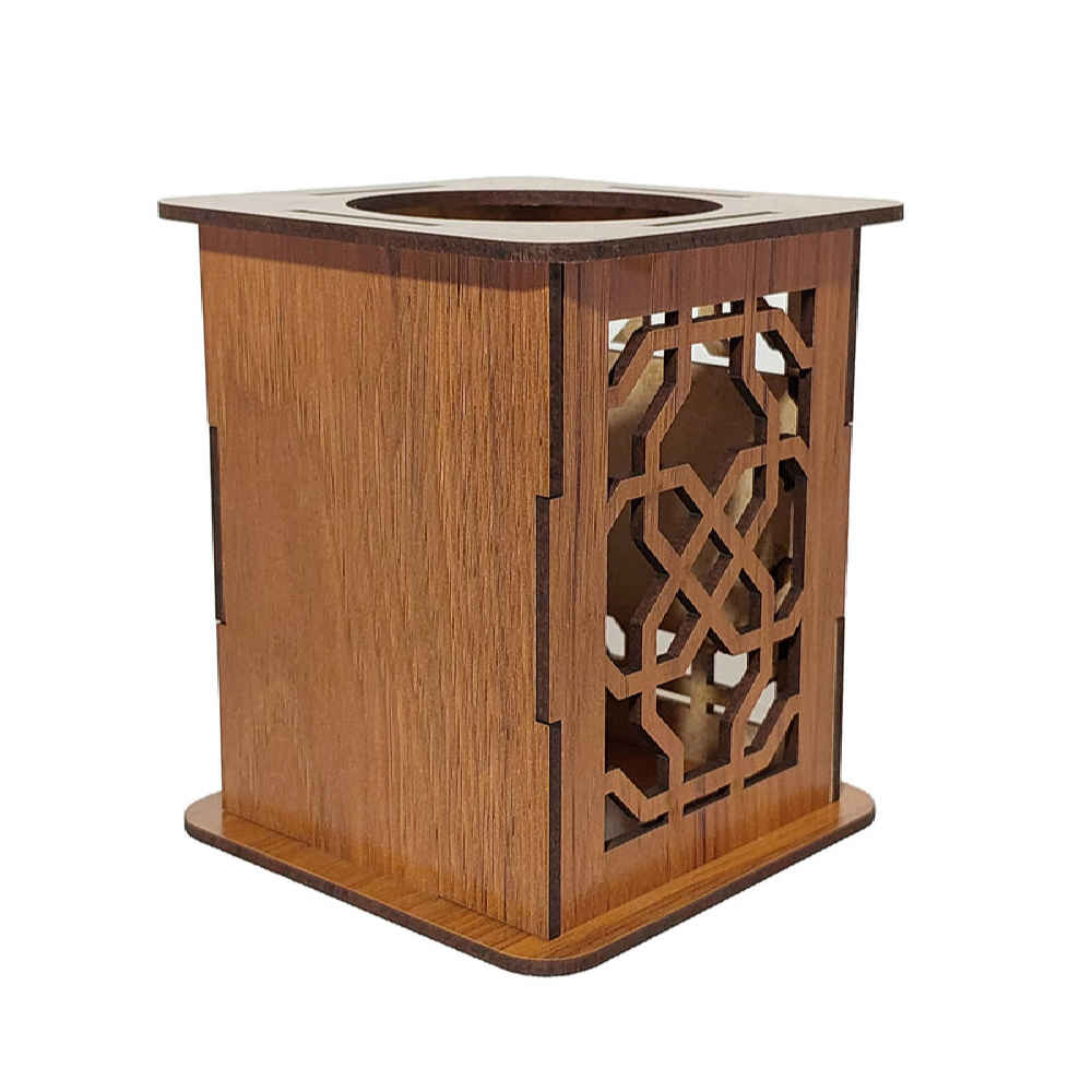 Mobin Muster Holz Schreibtisch Stifthalter mit Persischer Kunst