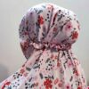 Islamischer Namaz Chador mit Ärmeln für Frauen, ideal für das Gebet - Blumenmuster Sahar