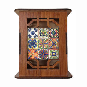 Raha Stil – Handgefertigter Holz Stifthalter mit Persischer Inspiration