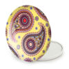 Taschenspiegel mit persisch inspiriertem Paisley-Design