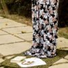 Islamischer Namaz Chador mit Ärmeln für Frauen, ideal für das Gebet - Blumenmuster Zara