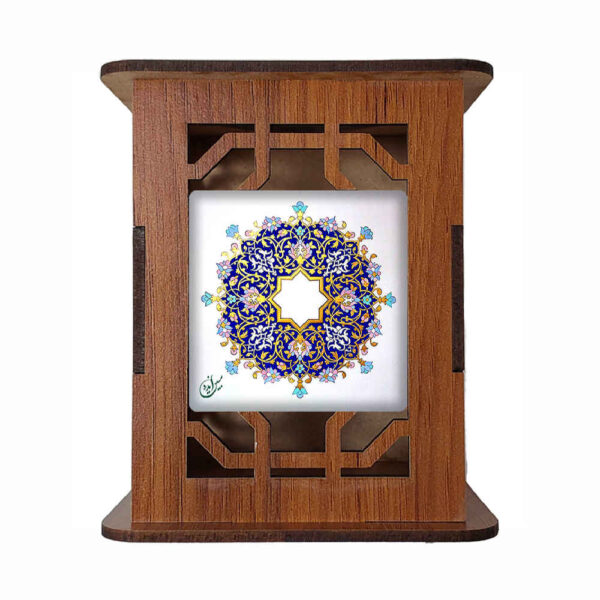 Omid Stil – Persisch Inspirierter Holz Stiftorganizer für Arbeitsplätze