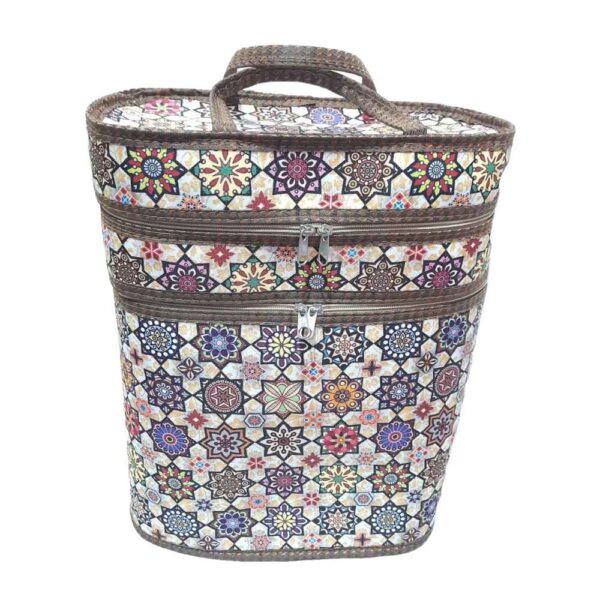 Cremefarbene Picknicktasche - Newsha | Elegante und geräumige Picknicktasche