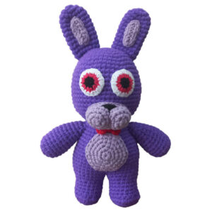 Amigurumi Esel in Plüsch – Handgemachtes Gehäkeltes Kuscheltier | Weich und Adorabel