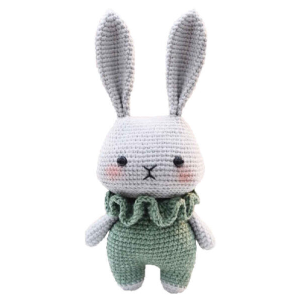 Amigurumi Hase in Plüsch – Handgemachtes Gehäkeltes Kuscheltier | Weich und Liebenswert