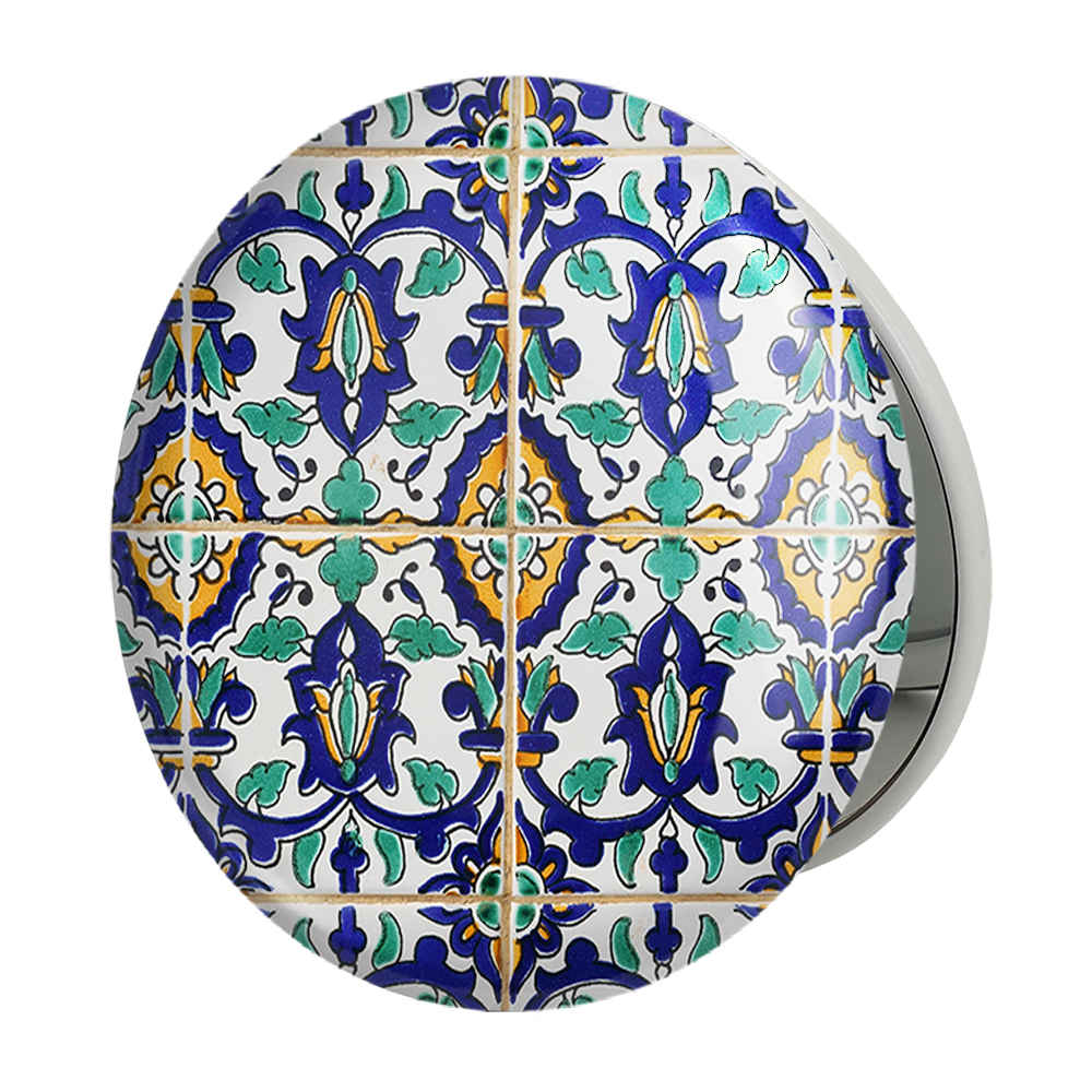 Taschenspiegel mit persisch inspiriertem Yasna-Design