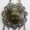 Islamisches Wandhänger-Amulett mit bösem Blick Modell Besmellah