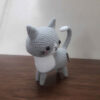 Amigurumi Kleine Katze in Plüsch – Handgemachtes Gehäkeltes Kuscheltier | Klein und Liebenswert