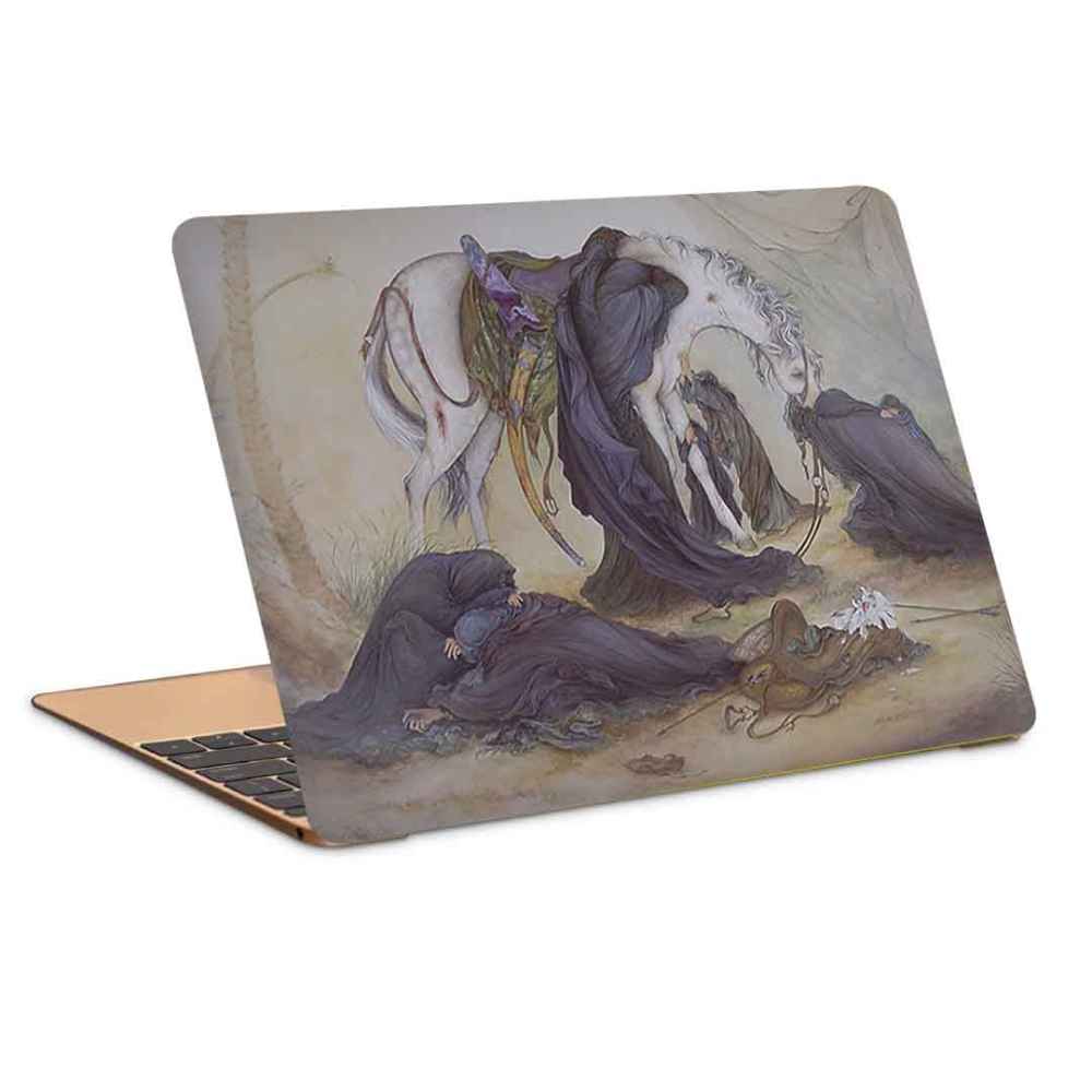 Laptop Malerei Kunststil Sticker Dekal Modell Ashoura