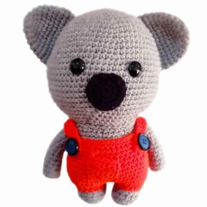 Amigurumi Koala in Plüsch – Handgemachtes Gehäkeltes Kuscheltier | Gemütlich und Kuschelig
