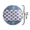 Portabler Taschenspiegel mit persisch inspiriertem Afrooz-Design