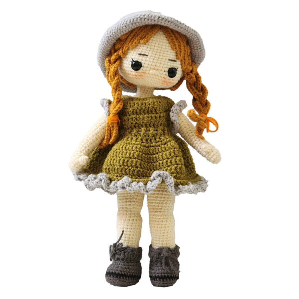 Amigurumi Handgemachte Gehäkelte Puppe – Anne Shirley | Weiches Kuscheltier
