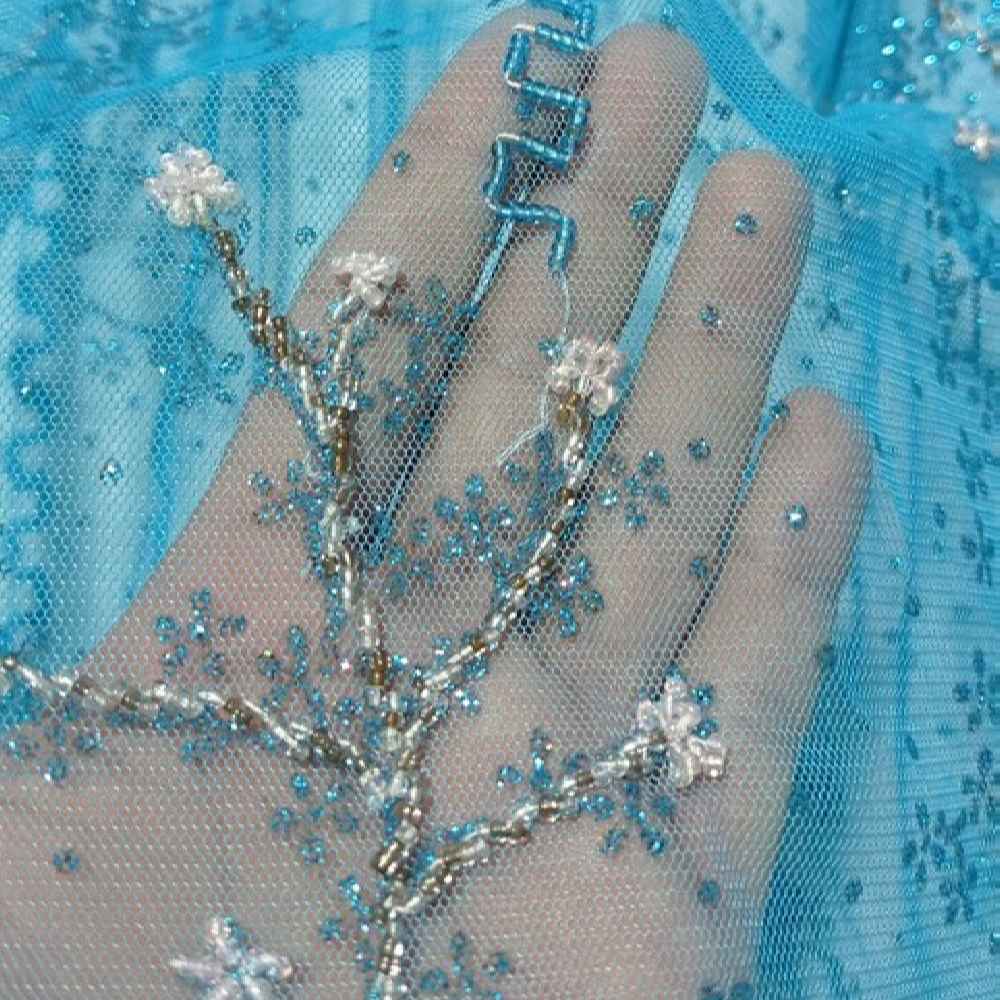 Traditionelles kurdisches Damenkleid Modell Ocean