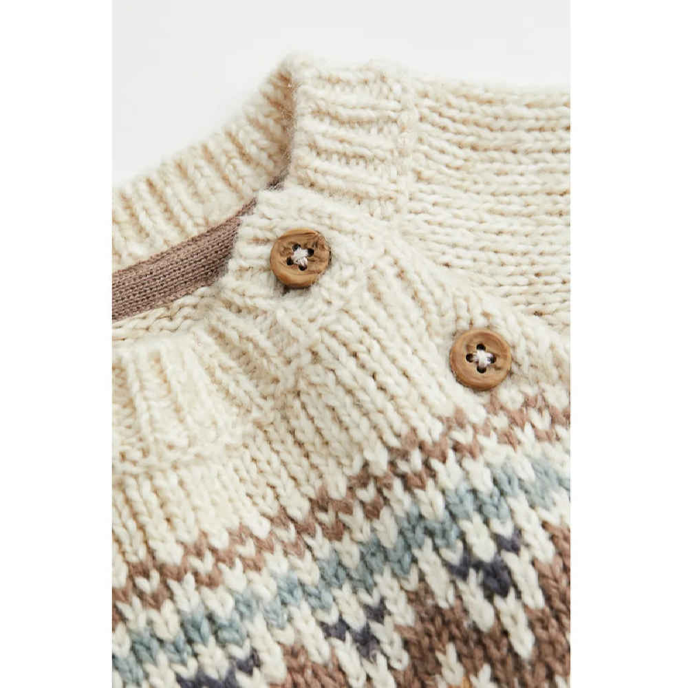 Baby Creme Strickpullover Modell Mahoor
