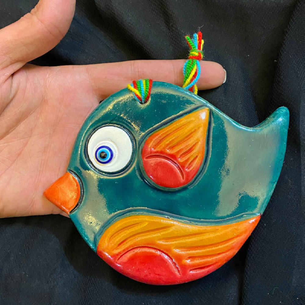 Wandkunst zum Aufhängen Modell Vogel