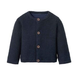 Baby Dunkelblauer Strickpullover Modell Sina