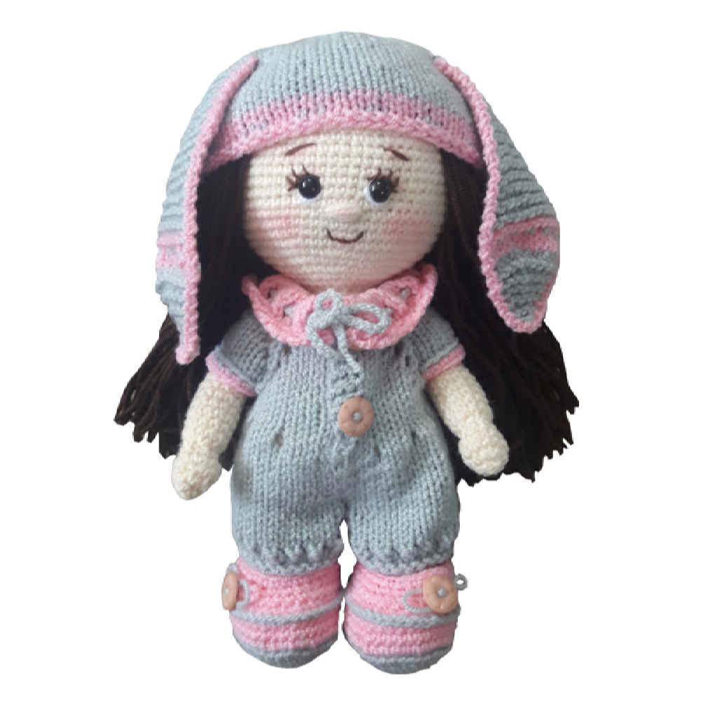 Amigurumi Handgemachte Gehäkelte Puppe – Smile | Weiches Kuscheltier