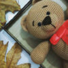 Handgemachtes Amigurumi Teddybär Kuscheltier – Modell Nelson | Klassisch und Kuschelig
