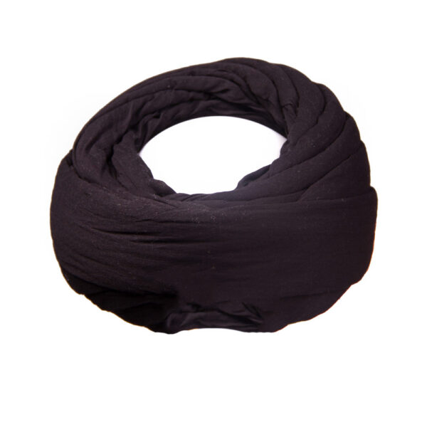 Amamah Iranischer Geistlicher-Turban – Schwarze Farbe, 9 Meter