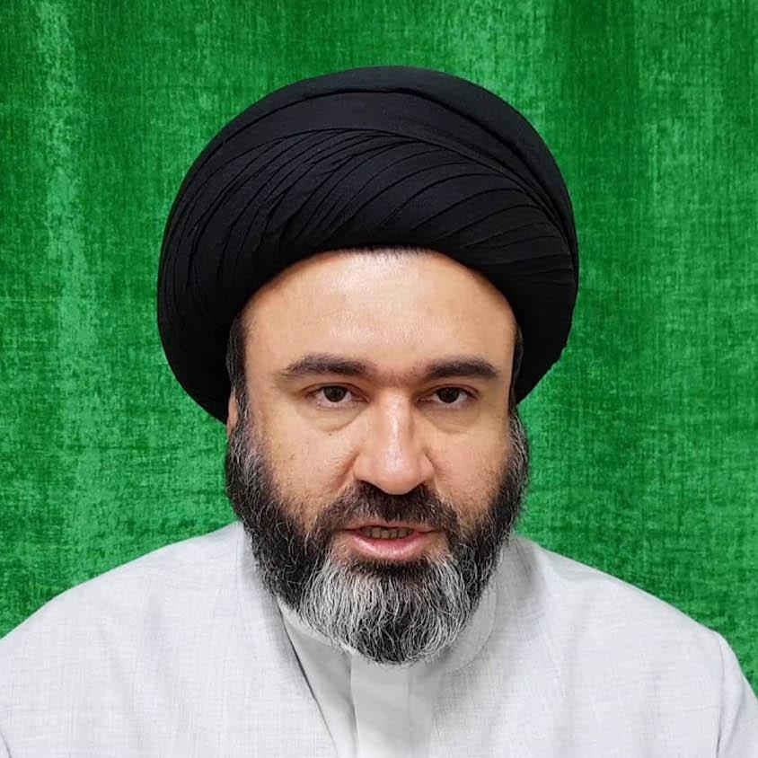 Amamah Iranischer Geistlicher-Turban – Schwarze Farbe, 9 Meter