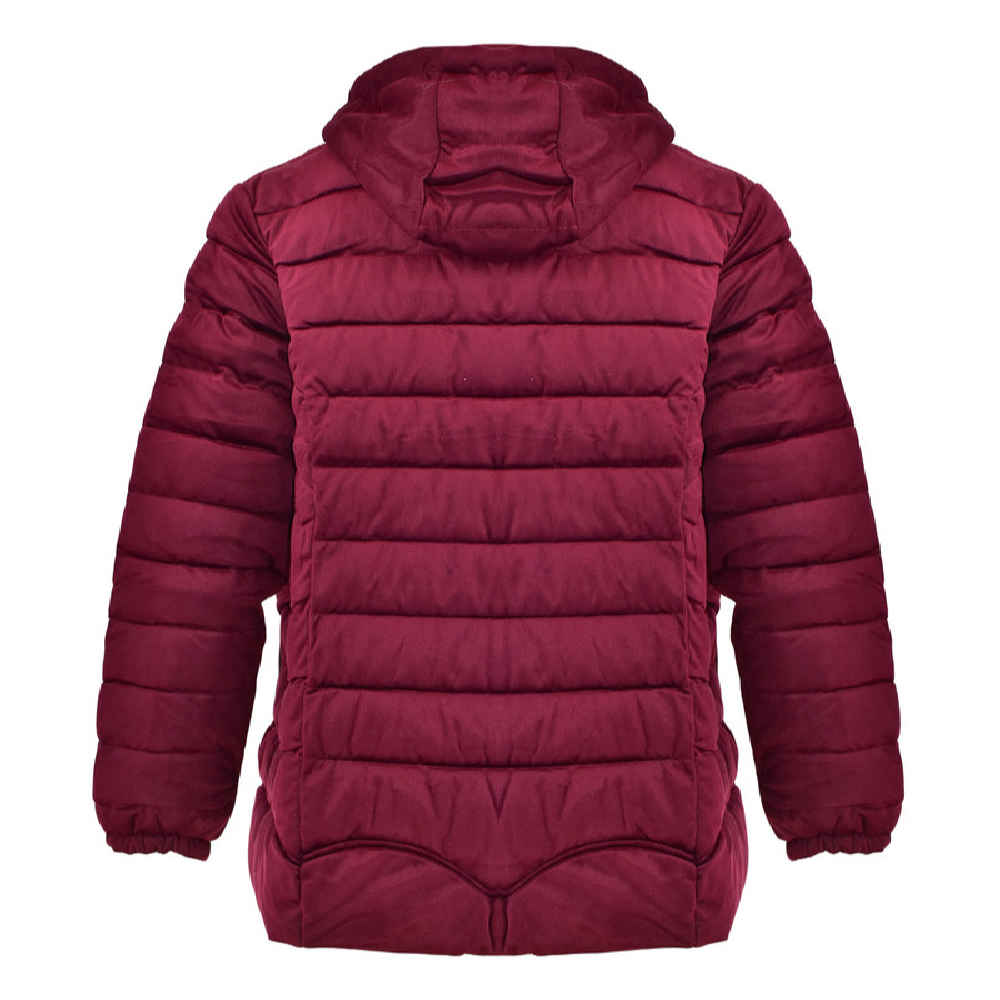 Daunenjacke für Damen mit Reißverschluss und Kapuze