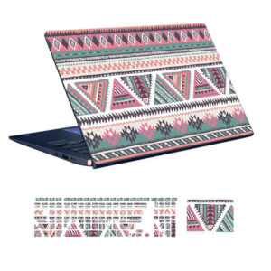 Ethnische Laptop-Hülle & Tastatur-Aufkleber
