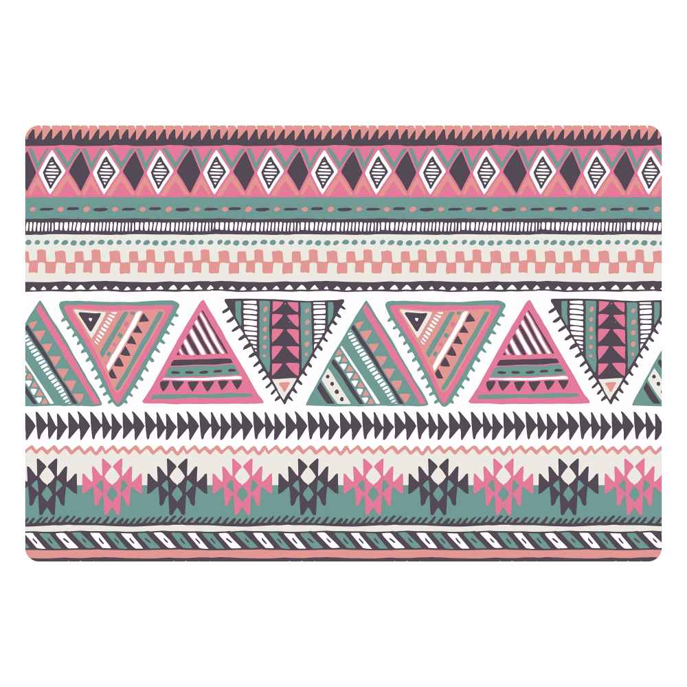 Ethnische Laptop-Hülle & Tastatur-Aufkleber