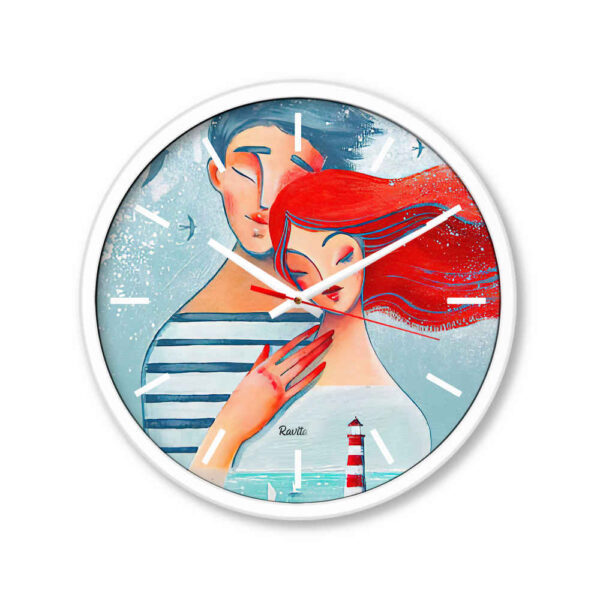 Fantasie Moderne Druck Schreibtischuhr Modell Romantisch