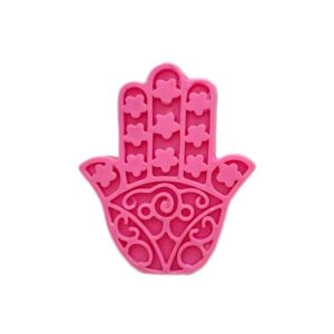 Islamische Fatima-Hand-Kerze - Hamsa-Form (2x)