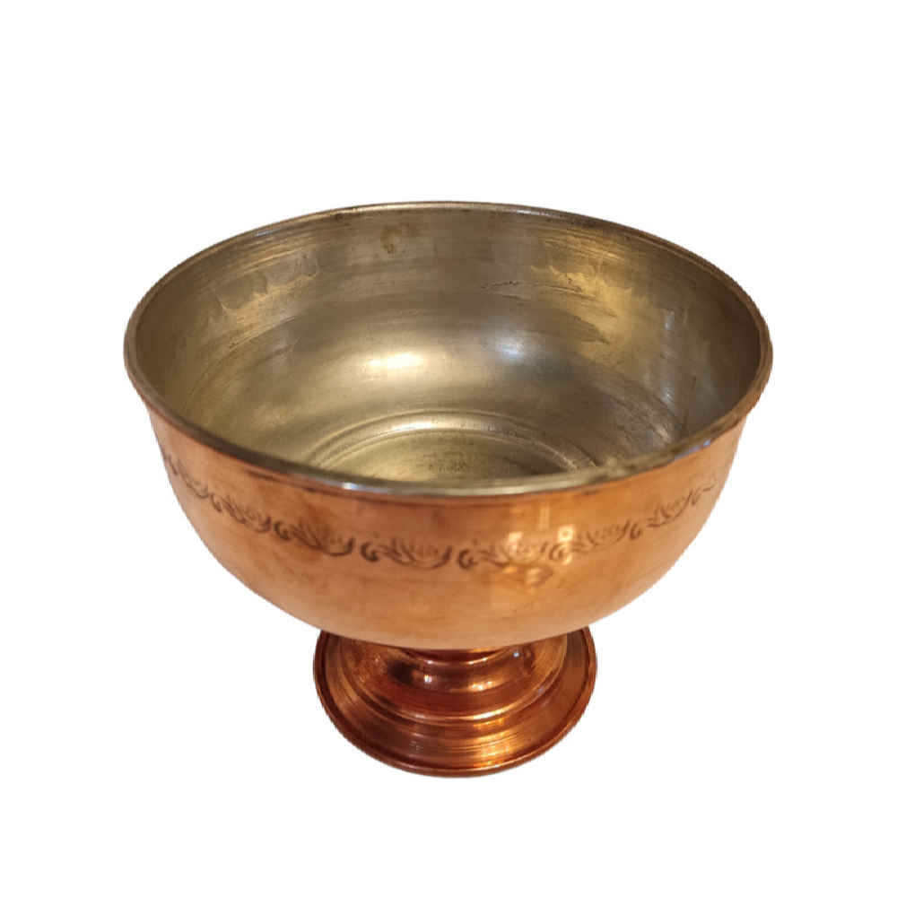 Geklopfte Kupfer-Dinnerware Schüssel – Ghol (Set aus 3)