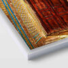 Persische PVC-Druck mit Rahmen - Teheran Stadt Wandkunst