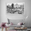 Persische PVC-Druck mit Rahmen - Alte Tage Wandkunst