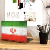Iranische Flagge Laptop-Hülle & Tastatur-Aufkleber