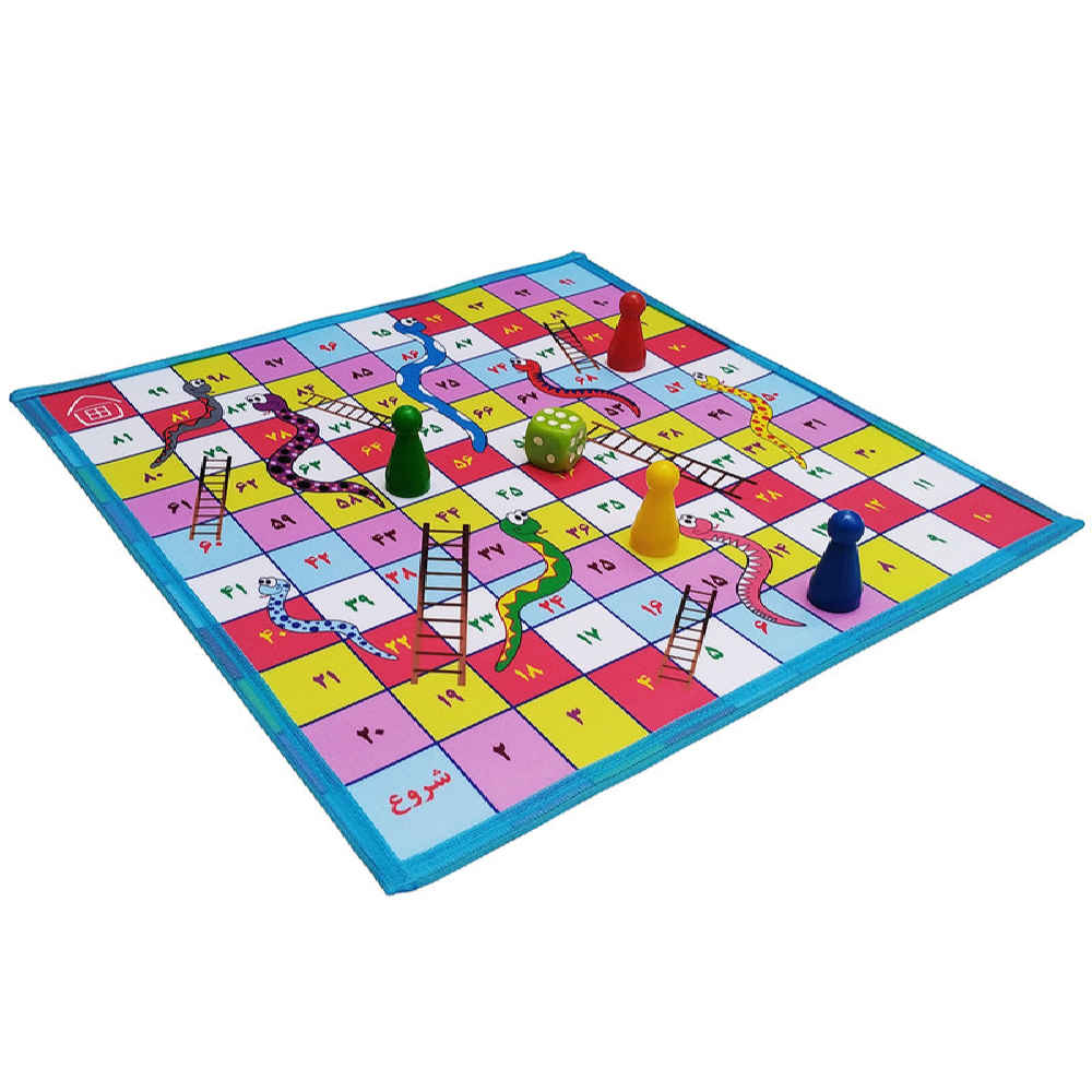 Mensch ärgere Dich nicht (Ludo) & Schlangen-und-Leitern-Spielset