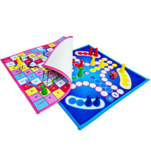Mensch ärgere Dich nicht (Ludo) & Schlangen-und-Leitern-Spielset