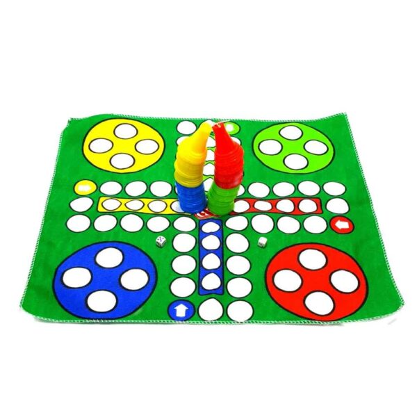 Mensch ärgere Dich nicht (Ludo) & Schlangen-und-Leitern-Spielset – Klassische Brettspiele