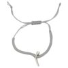 Minimalistisches persisches Silberarmband mit Schnur – Mim Model