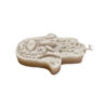 Islamische Kleine Fatima-Hand-Kerze - Hamsa-Design