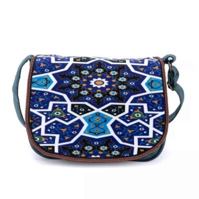 Bohemian Umhängetasche mit persisch inspiriertem Muster
