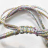 Minimalistisches persisches Silberarmband mit Schnur – Mim Design