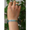 Persisches Messing-Armband- & Ring-Set Modell Eslimi